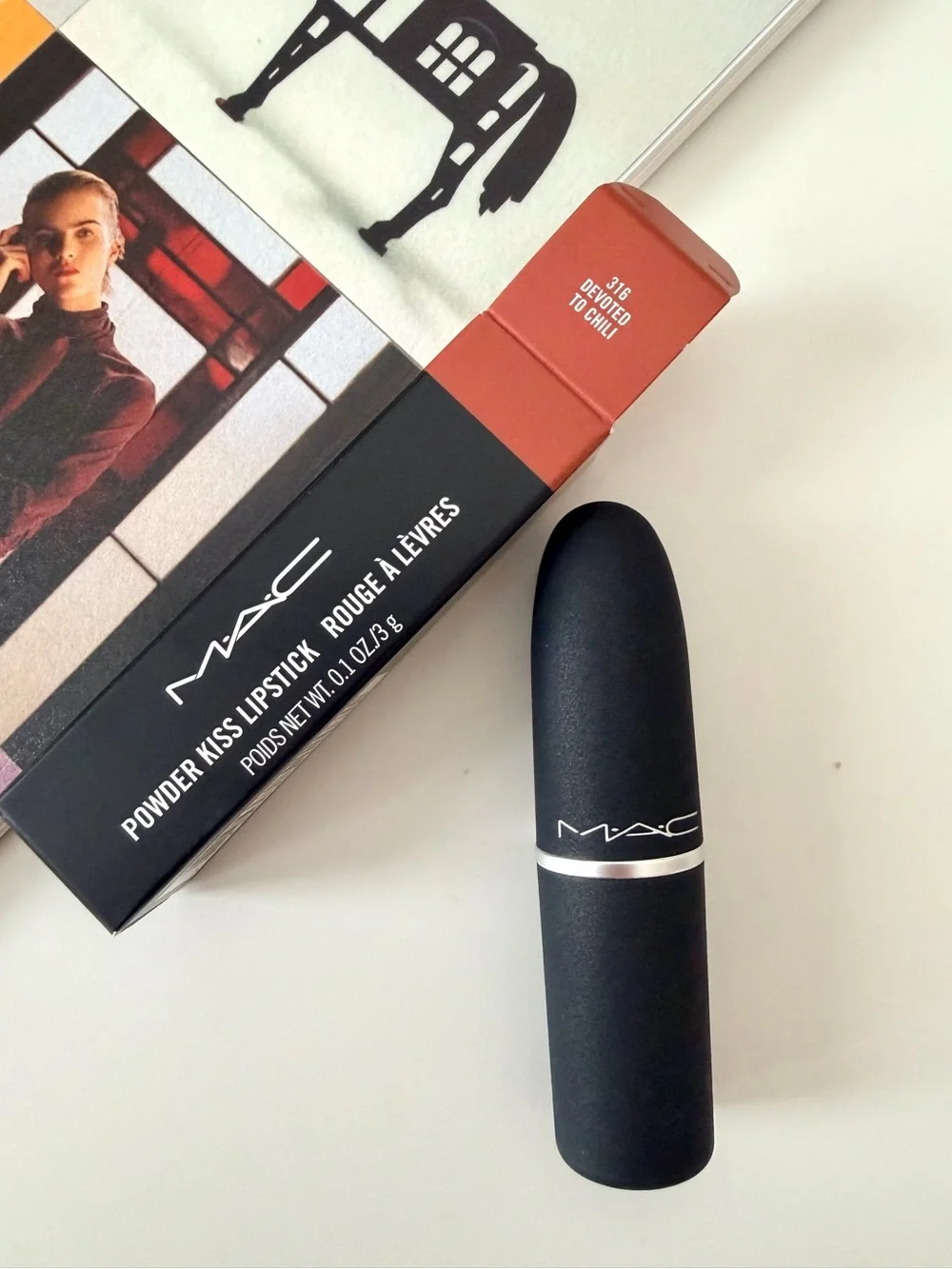 MAC Powder Kiss Lipstick 316